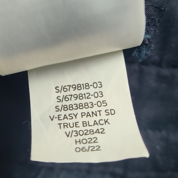 Gap Easy Pants Size Small Black Cotton Pull-On Drawstring Mid Rise Crop Elastic - Picture 5 of 9